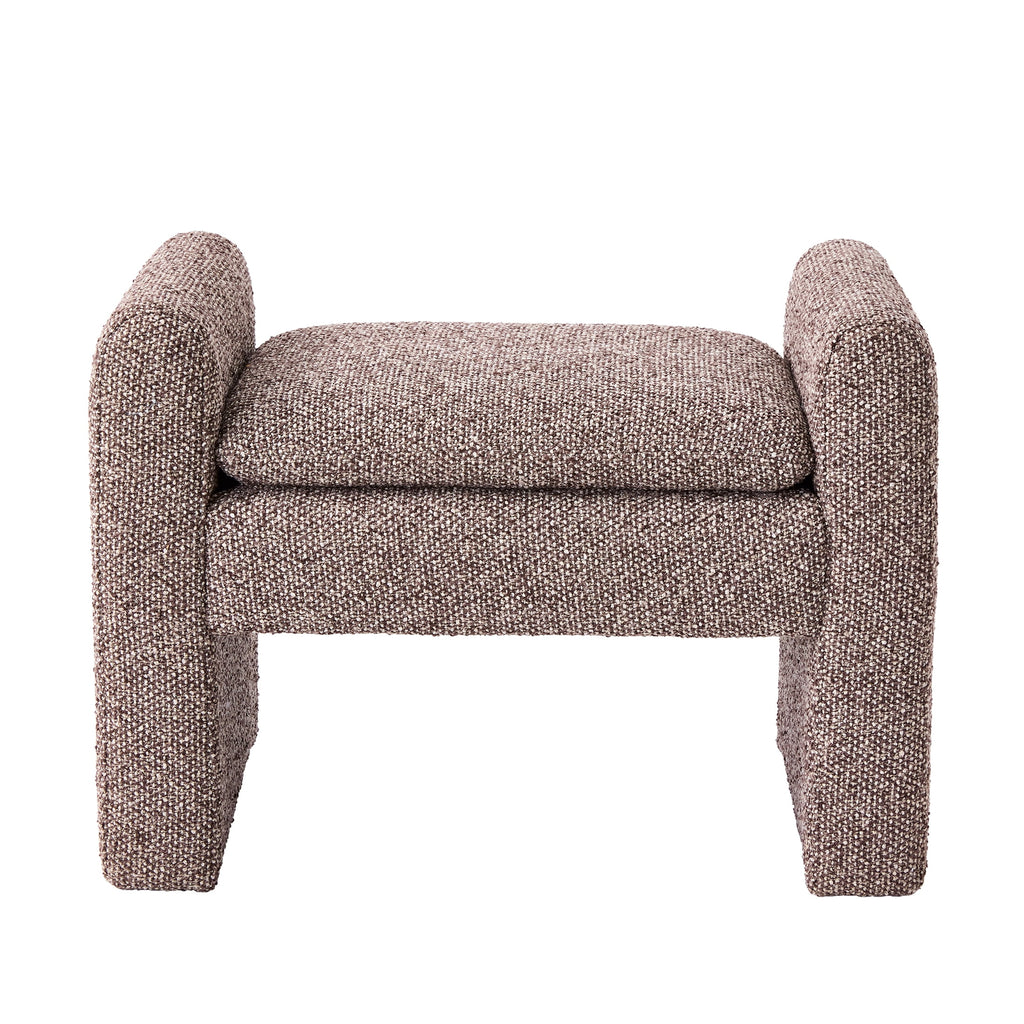 Better Homes & Gardens Emerson Ottoman, Cream