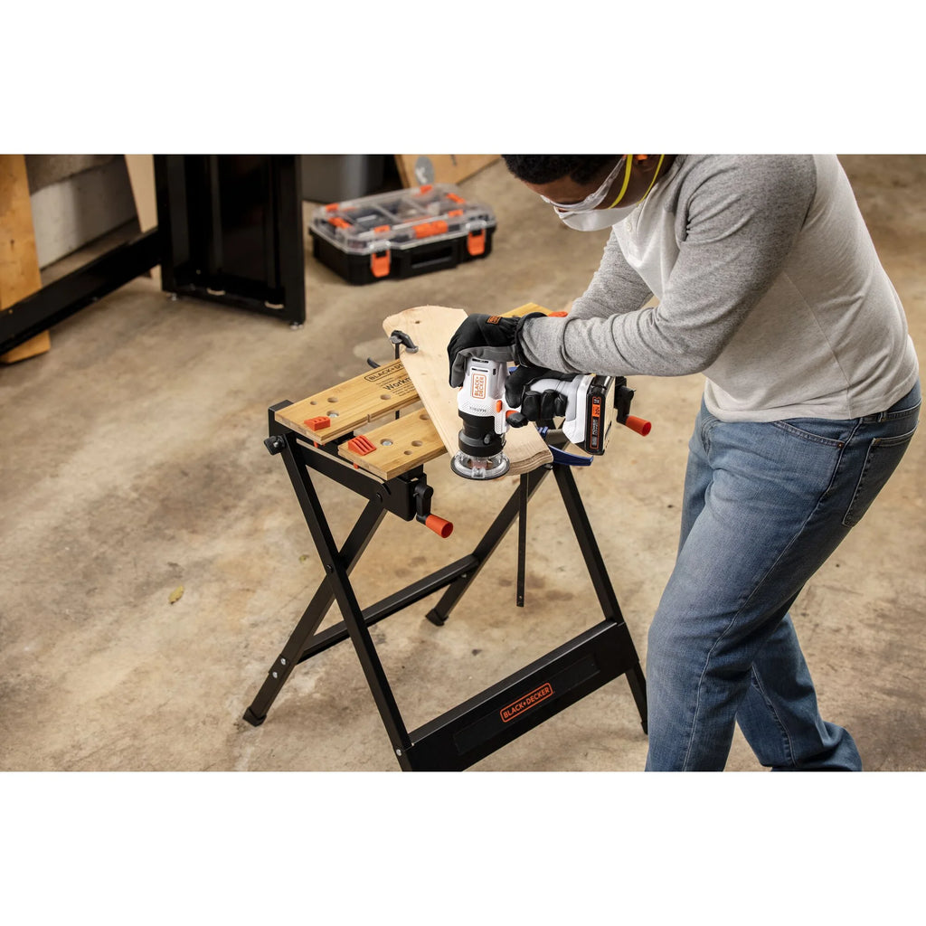 BLACK+DECKER 20V MAX* Matrix Cordless Combo Kit, 6-Tool, White And Orange, (BDCDMT1206KITWC)