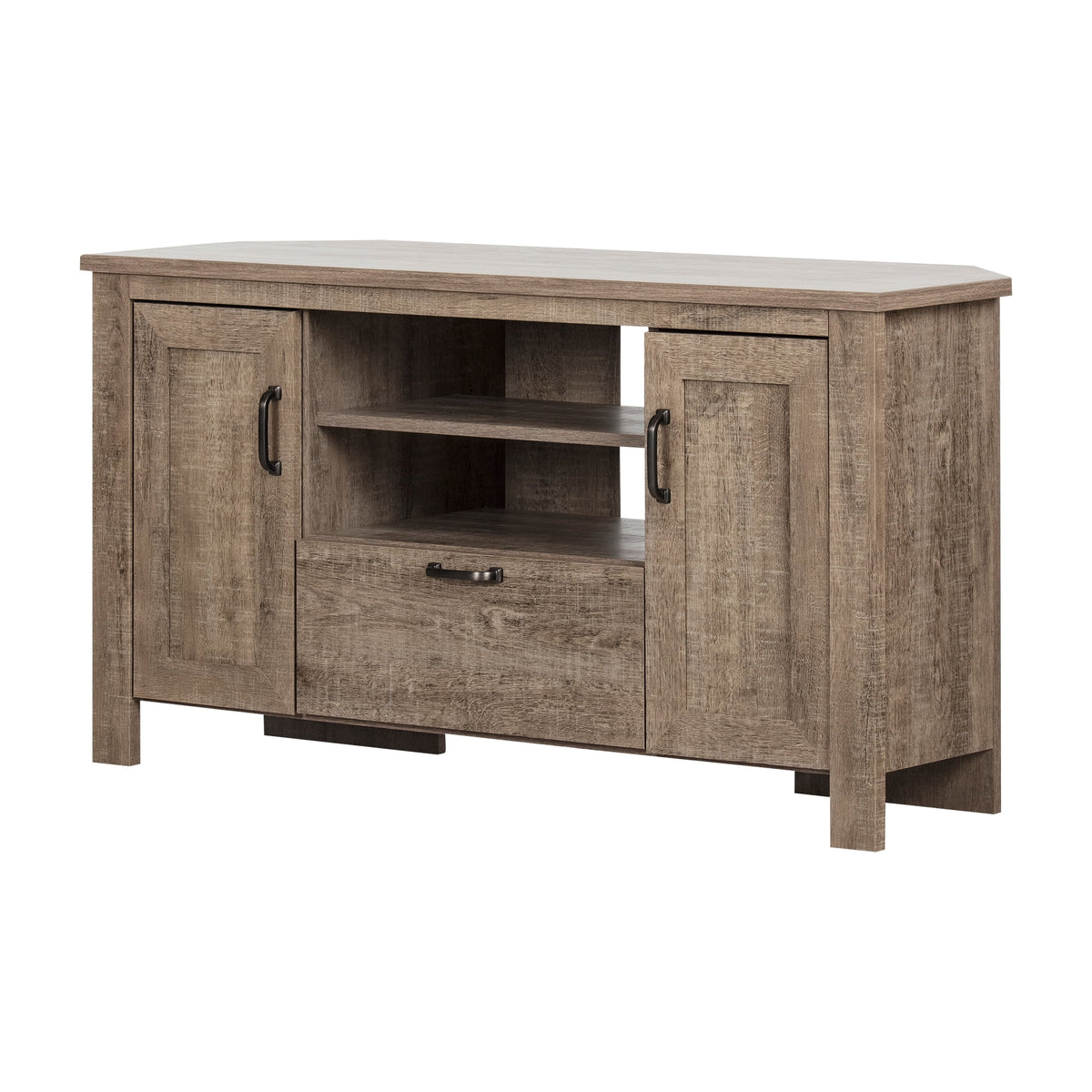 South Shore Lionel Corner TV Stand, Multiple Finishes