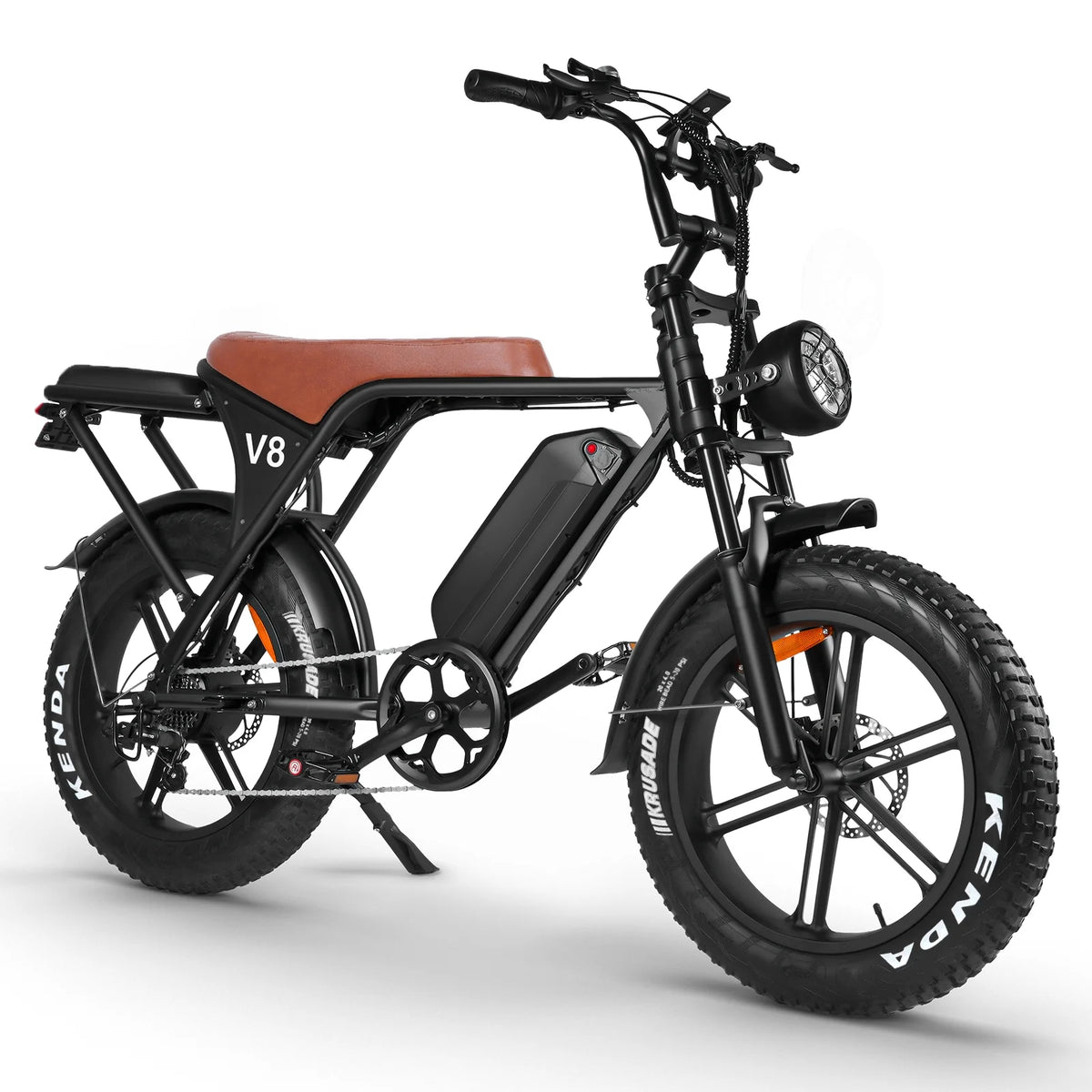 VTOKW Electric Bike for Adults,1000W Peak Motor Adult Electric Bicycle,48V 15.6Ah Battery,Up to 31MPH,20'' Fat Tire Ebike,Dual Disc Brakes Mountain Bike for Cycling,7 Speed E Bike,E-bike UL2849