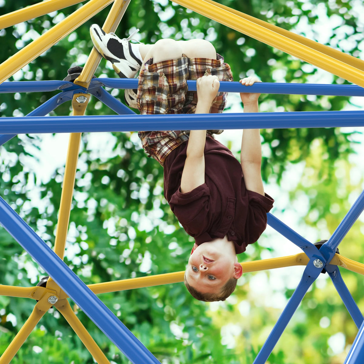 WOSTOO 10FT Climbing Dome,Kids Dome Climber Jungle Gym Outdoor Toddler Play Set for Kids 3-10 Year Outdoor Play , Supports up to 880lbs