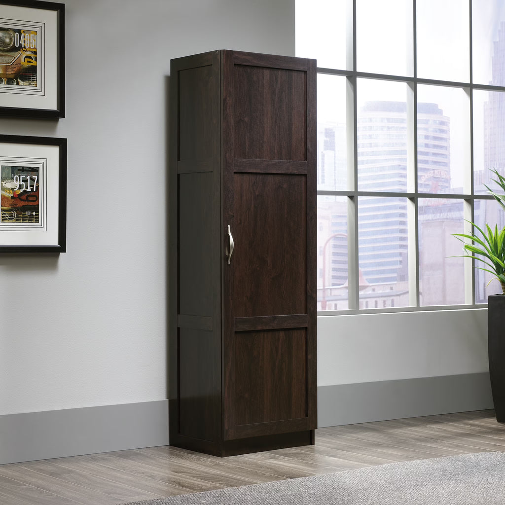 Sauder Select Storage Pantry, Highland Oak Finish