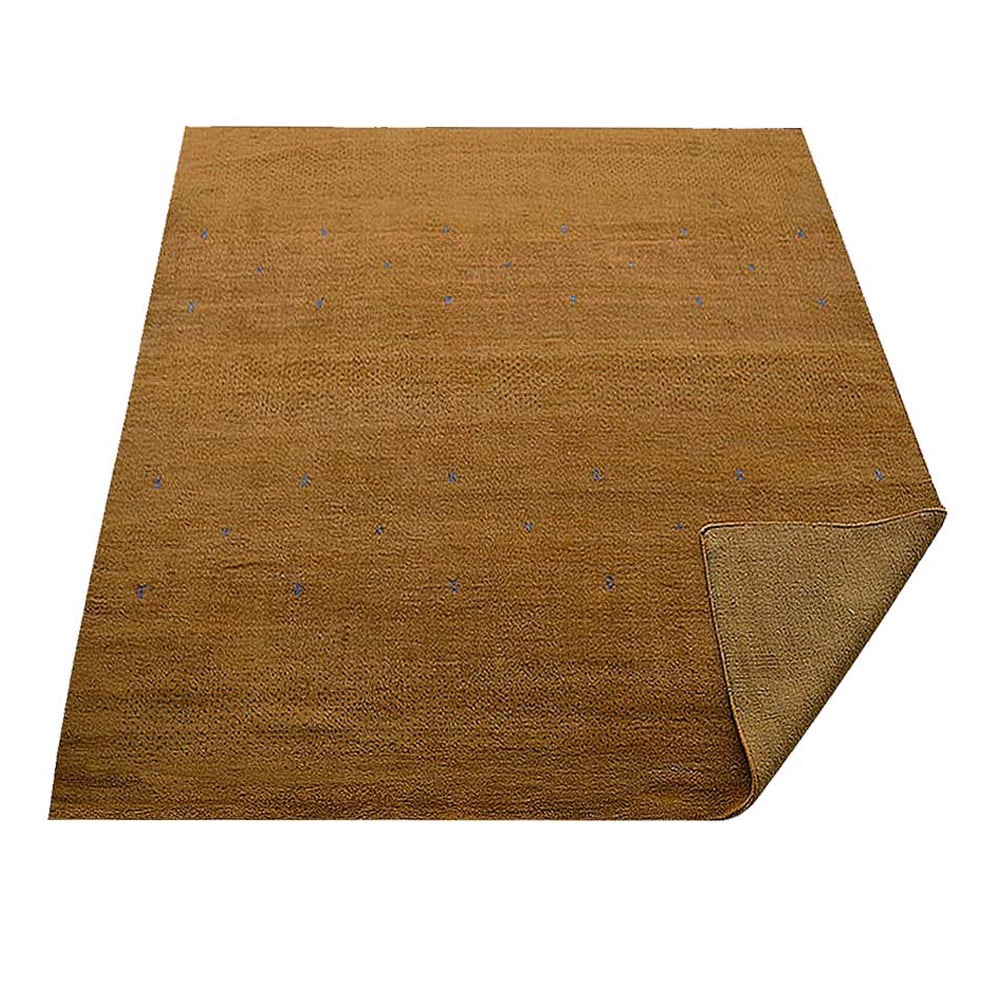 Rugsotic Carpets Handmade Rugs Hand Knotted Loom Rectangle 3'x5' Orange Wool for Indoor Use
