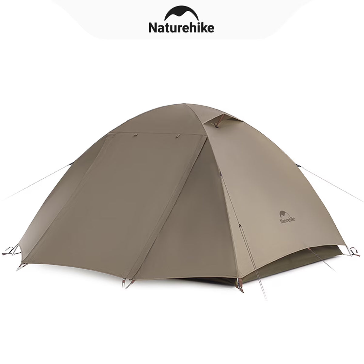 Naturehike, Ultralight Hiking Tent, Portable Camping Tent with Two Doors, Waterproof and Wind-resistant Dome Tent, UV Protection Backpacking Tent