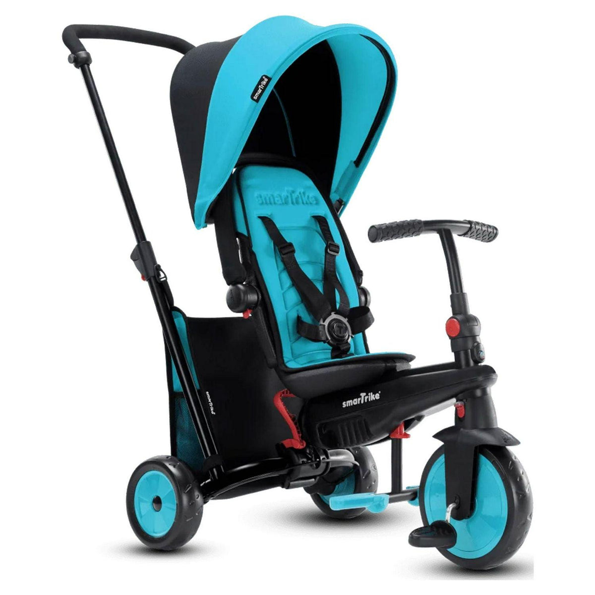 smarTrike 5 in 1 Modular Toddler Stroller Tricycle with 1 Handed Steering