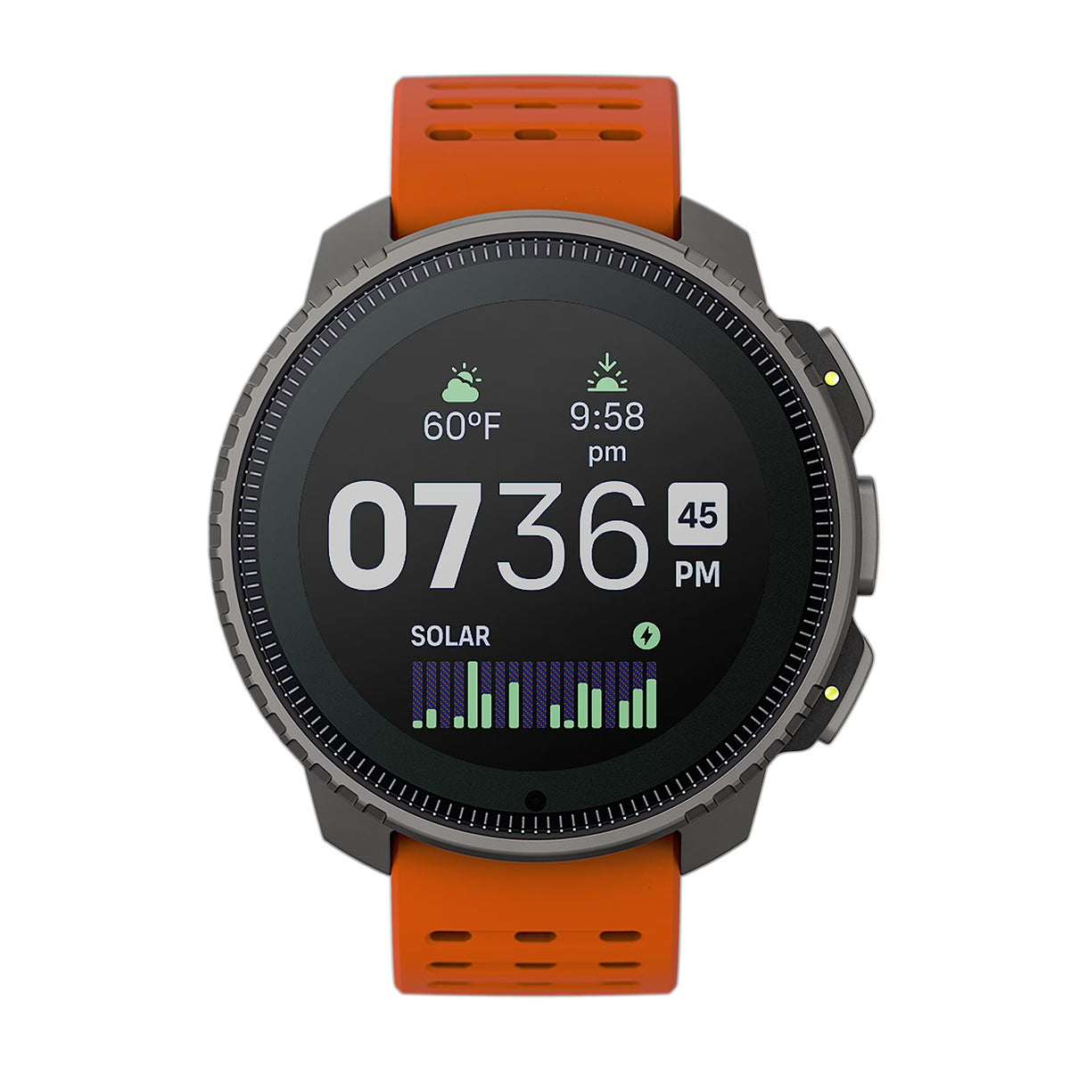 Suunto Vertical Watch, All Black, One Size