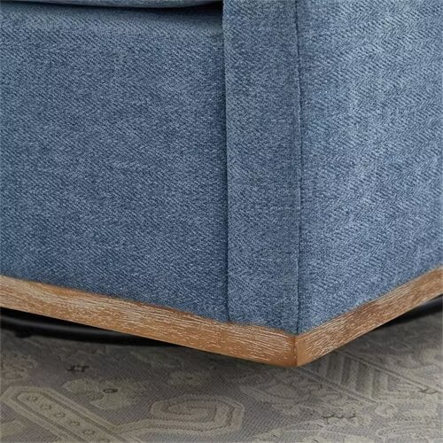 Swivel Accent Chair, Modern Chenille Upholstered Lounge Chair Armchair with 360 Degree Swiveling Base, Leisure Club Chair Comfy Accent Single Sofa Chair for Nursery Bedroom Living Room, Taupe