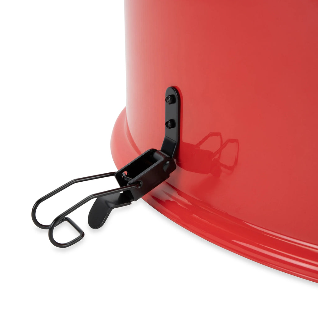 Camco Olympian Big Red Campfire, Approved for RV Campgrounds, Includes 10-Foot Propane Hose (58035)