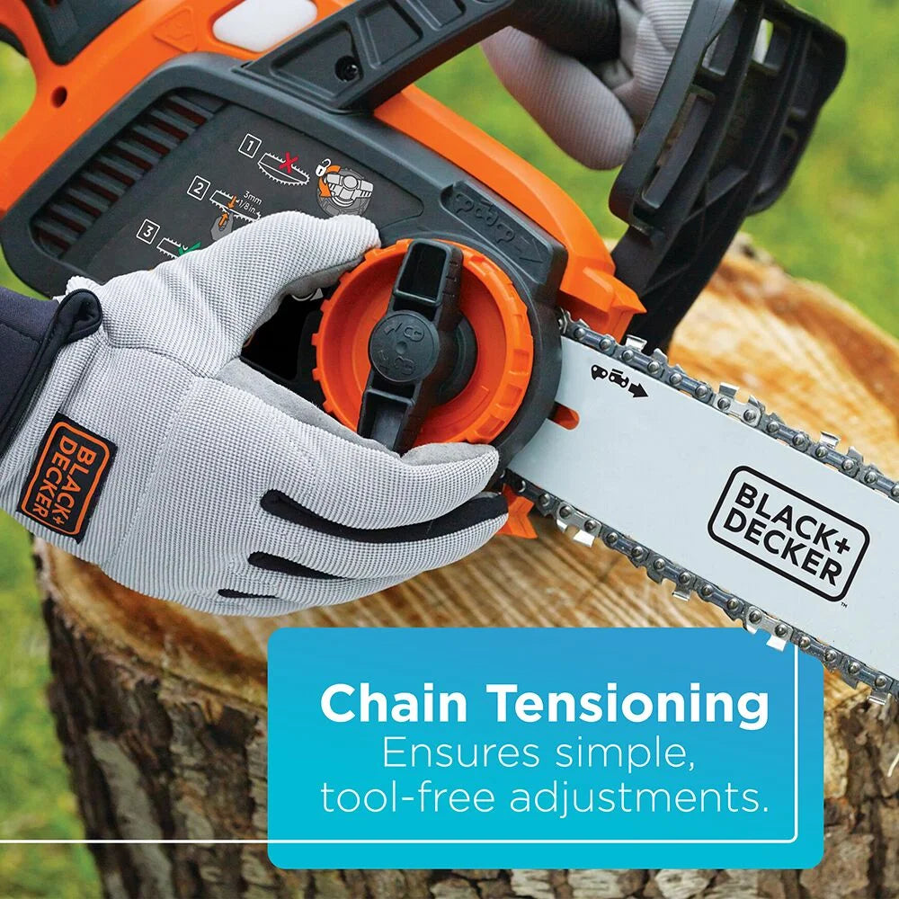 BLACK+DECKER 20V MAX* Cordless Chainsaw, 10-Inch (Tool Only), (LCS1020B)