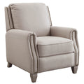 Better Homes and Gardens Pushback Recliner, Taupe Fabric Upholstery