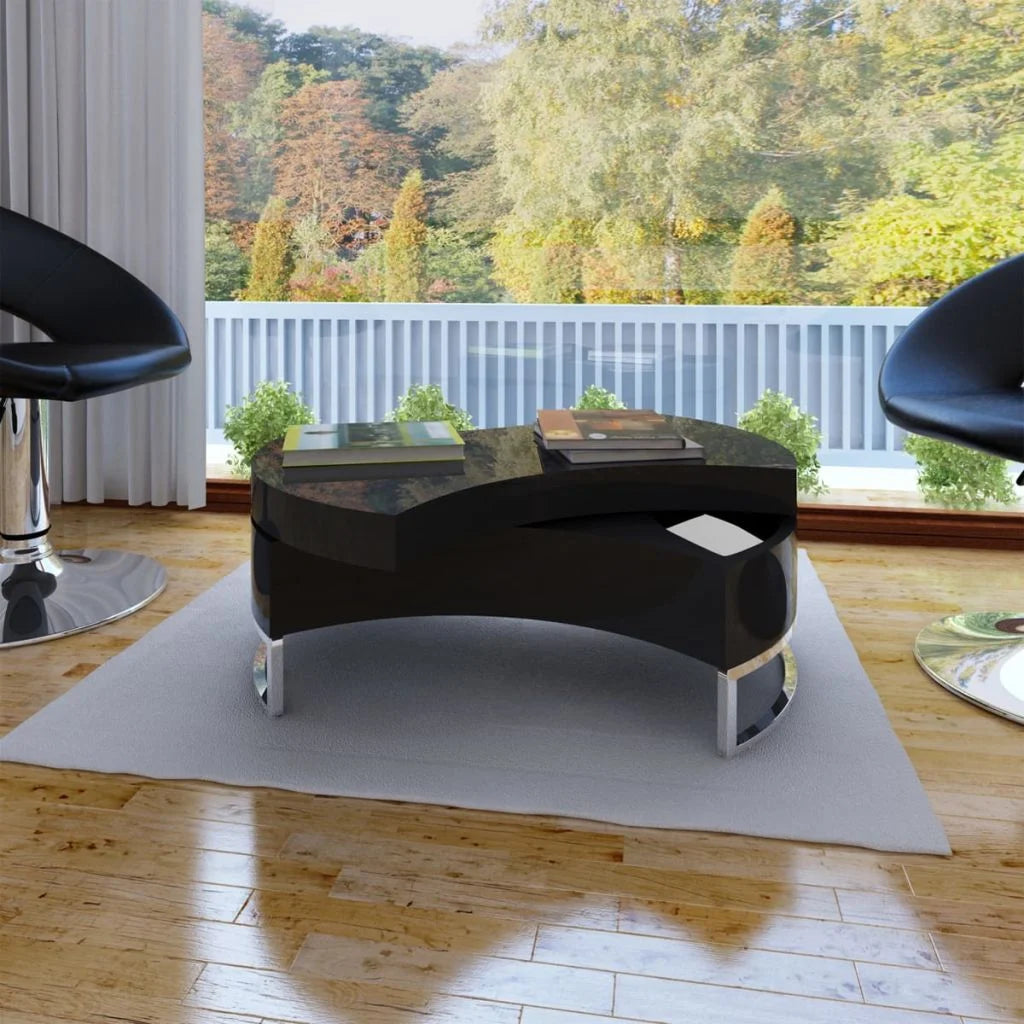 vidaXL Coffee Table Shape-Adjustable Side End Couch Storage Table Multi Colors
