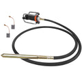 16,000 VPM Concrete Vibrating Tool, Concrete Vibrating Tool Equipped With 14.75FT Steel Vibrating Rod And Stainless Steel Roll Cage, Suitable For Removing Bubbles From Construction Cement
