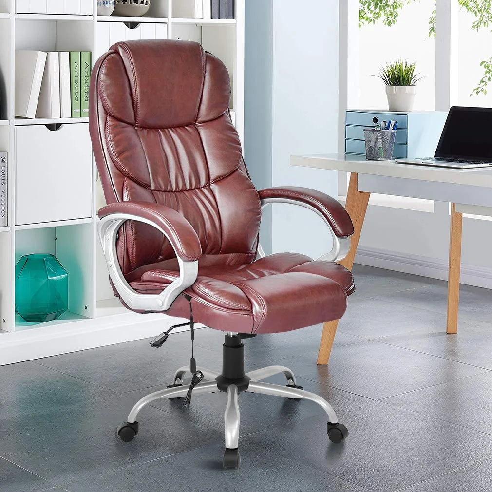 BestOffice Ergonomic Office Chair, Lumbar Support, Rolling Swivel for Women, Men(Black)