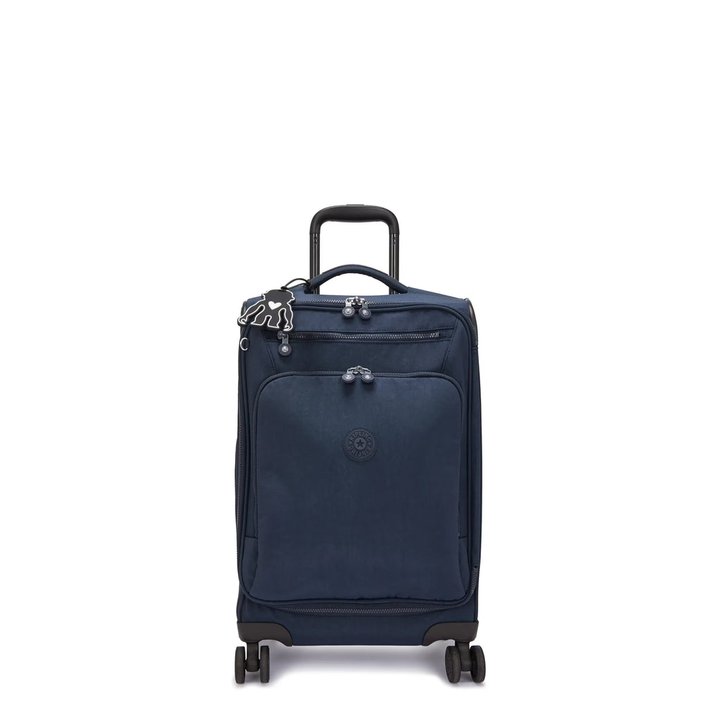 Kipling New Youri Spin Small 4 Wheeled Rolling Luggage Black Noir