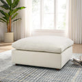 Commix Down Filled Overstuffed Ottoman-EEI-3318
