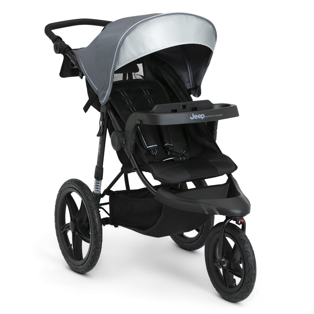 Jeep TurboGlyde Jogging Stroller by Delta Children, Black
