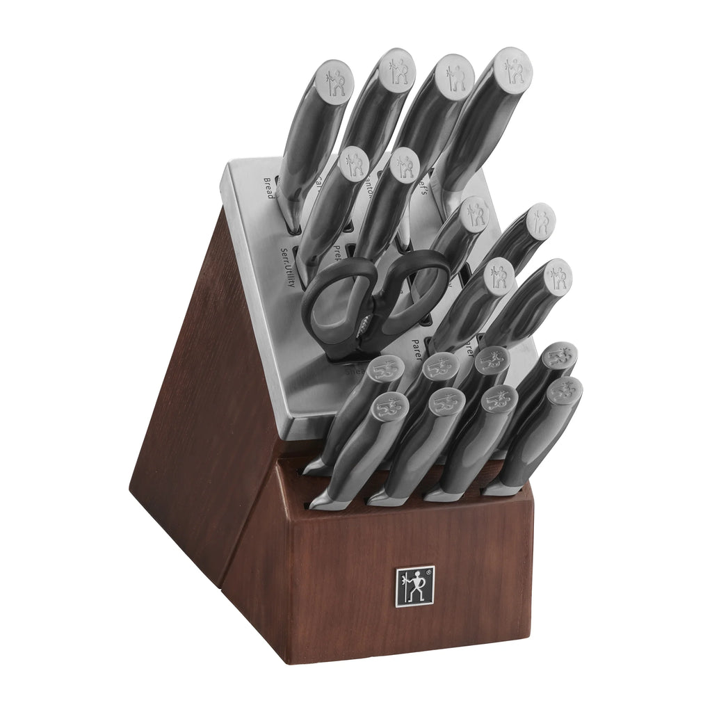 J.A. Henckels International Graphite 14-pc Self-Sharpening Knife Block Set