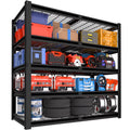 TrumanPick Storage Shelves 2500LBS Metal Wire Shelving Units Garage Storage Rack 48"W x 18"D x 72"H Heavy Duty Adjustable Industrial Shelving