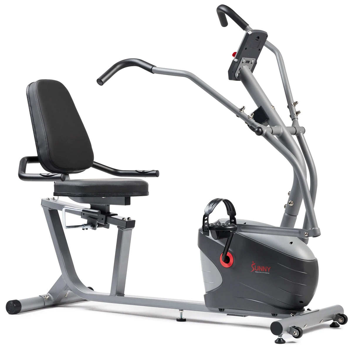 Sunny Health & Fitness Performance Interactive Series Recumbent Elliptical Trainer