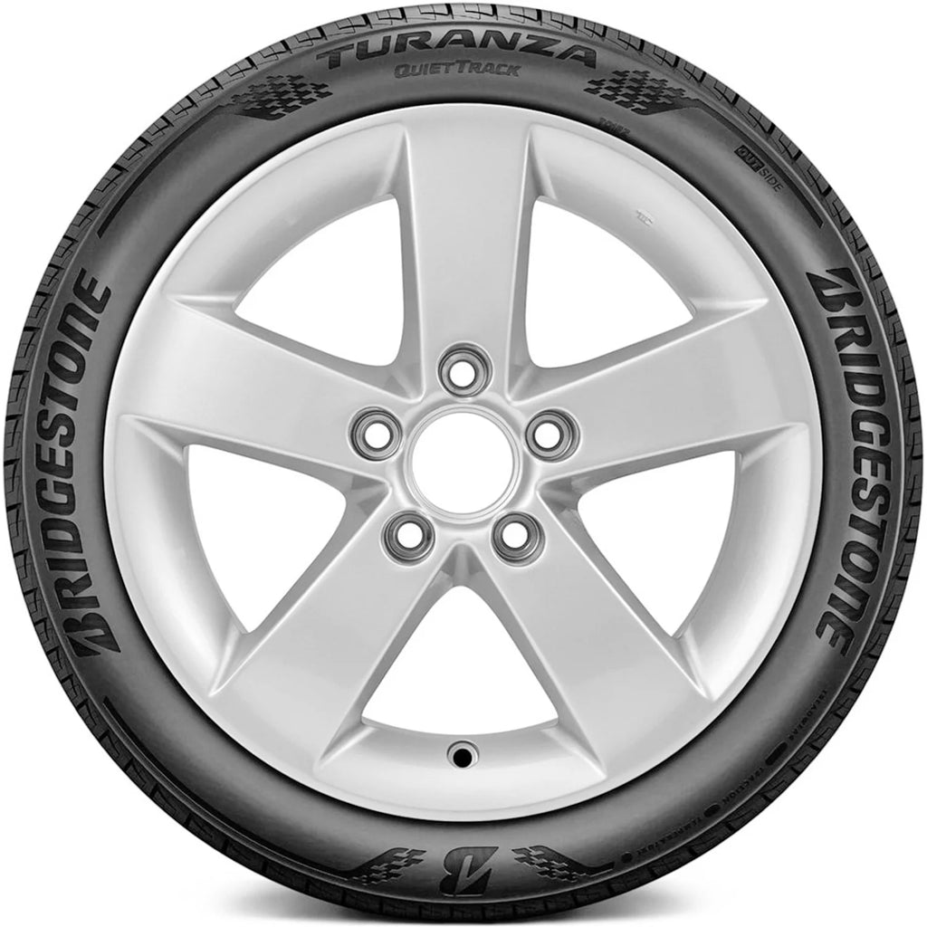 Set of 4 Bridgestone Turanza Quiettrack 215/55R17 94V a/s All Season Tires