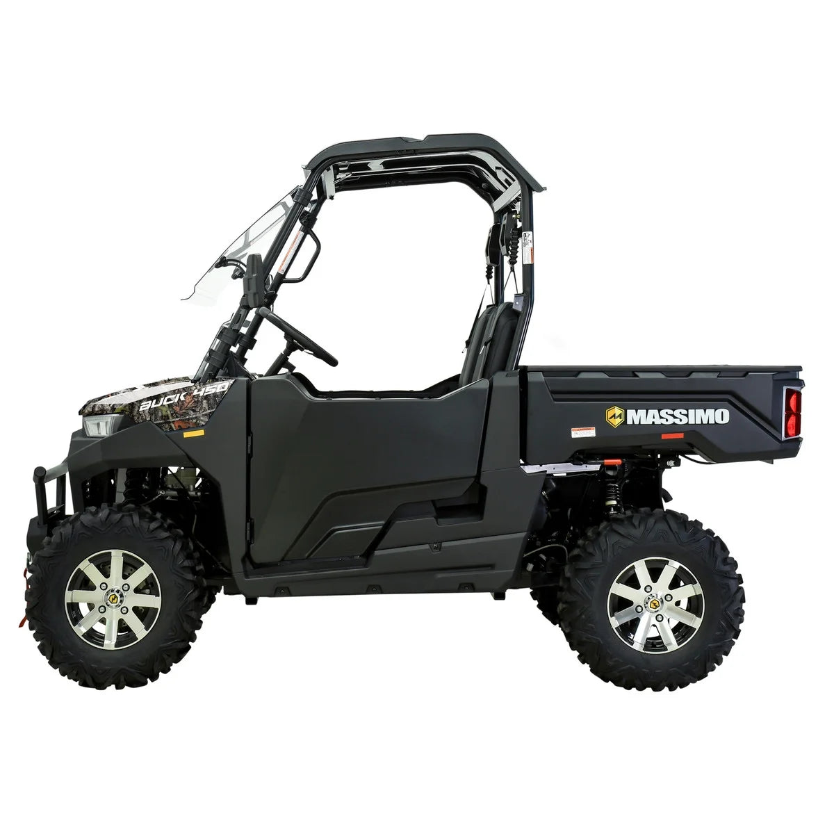 Massimo Buck 450 Side by Side UTV, EFI, 4 Stroke, 325cc, 25.5 HP, 4X4, 3000lb Winch - Red