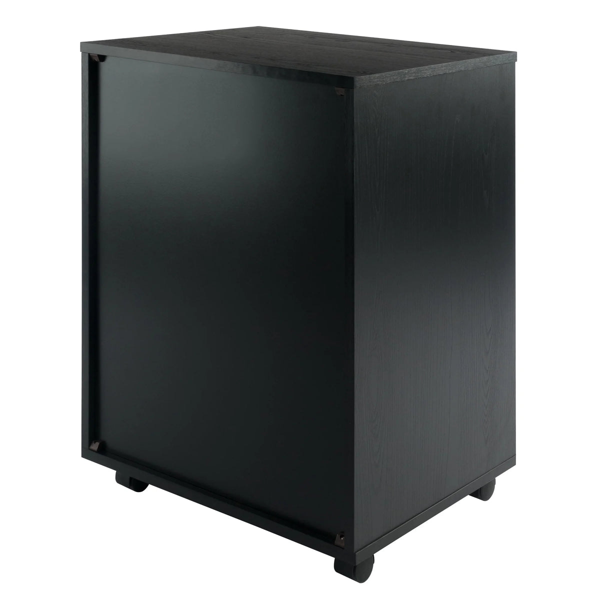 Winsome Halifax 5-Drawer Mobile Cabinet 20519, Black Finish