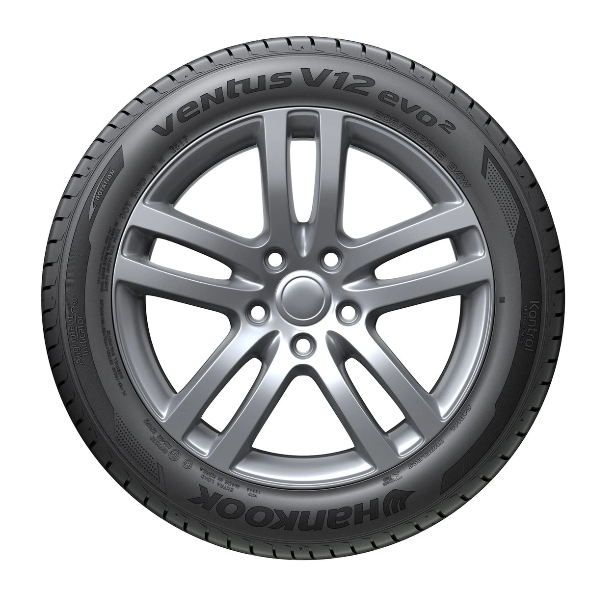 Hankook Ventus V12 evo2 (K120) UHP 215/45ZR17 91Y XL Passenger Tire