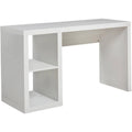 Better Homes & Gardens Cube Storage Office Desk, White