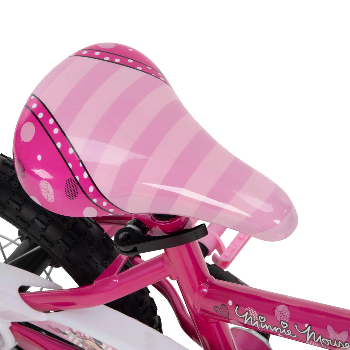 12 in. Minnie Mouse Bike with Training-Wheels for Girl's, Pink by Huffy
