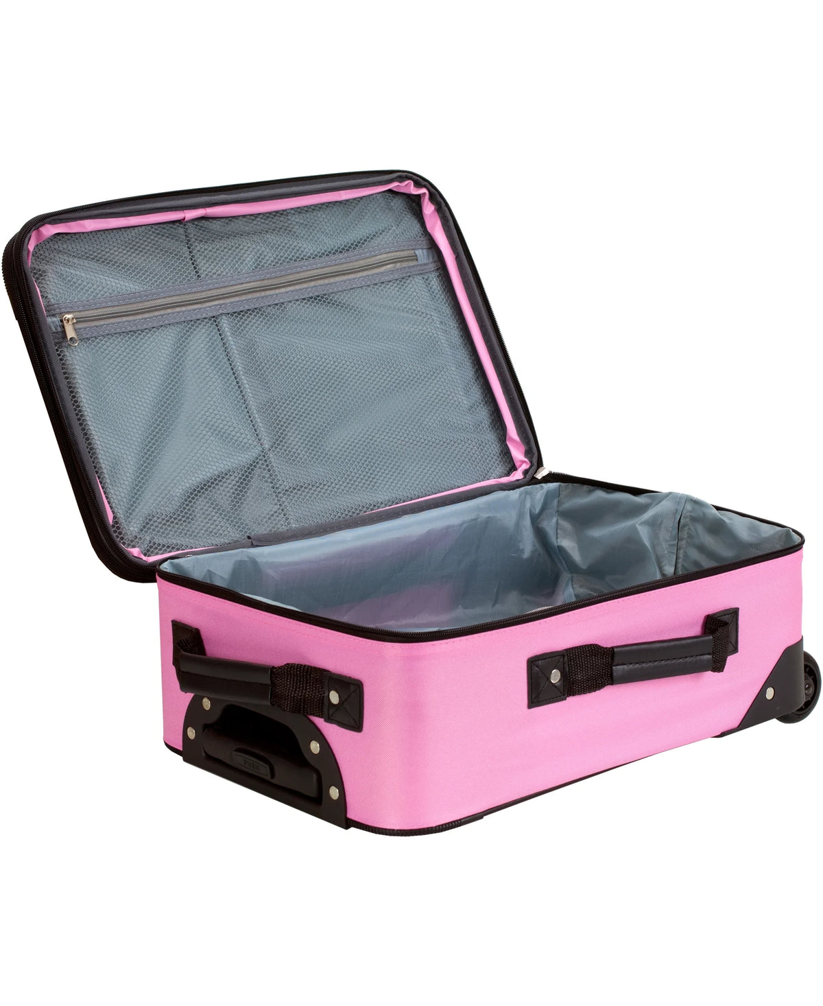 Rockland Luggage Journey 4 Piece Softside Expandable Luggage Set, F32