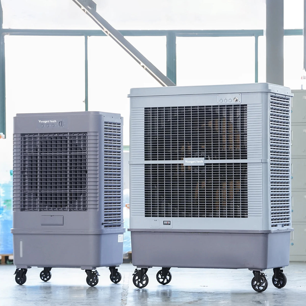 YougetTech 37'' Portable 3000CFM Evaporative Air Cooler