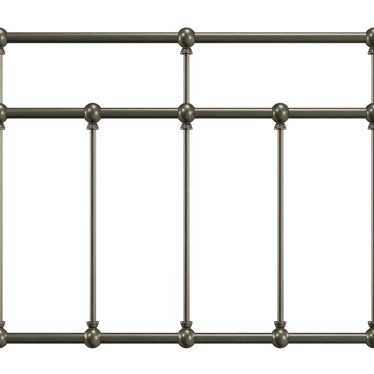 Hillsdale Furniture Providence Metal Full Bed with Spindle and Casting Design, Antique Bronze