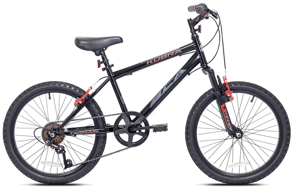 20" Kent Kobra Bicycle, 20" Wheels, Child Ages 7-14, Black