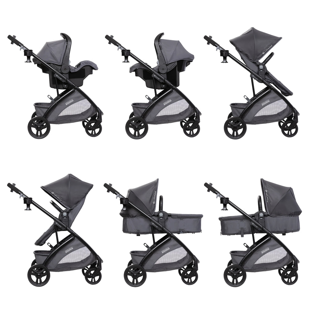 Baby Trend Sonar Switch Modular Travel System with EZ-Lift PLUS Infant Car Seat