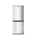 BANGSON 4.0 Cu.ft Small Refrigerator with Freezer,2 Door, Small Fridge with Freezer with Bottom Freezer,Silver