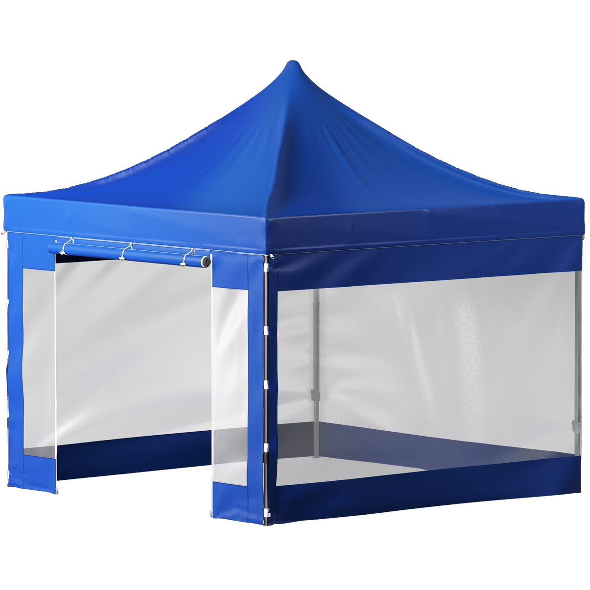 BENTISM 10' x 10' Instant Pop Up Gazebo Tent, Adjustable Height with UV Resistant