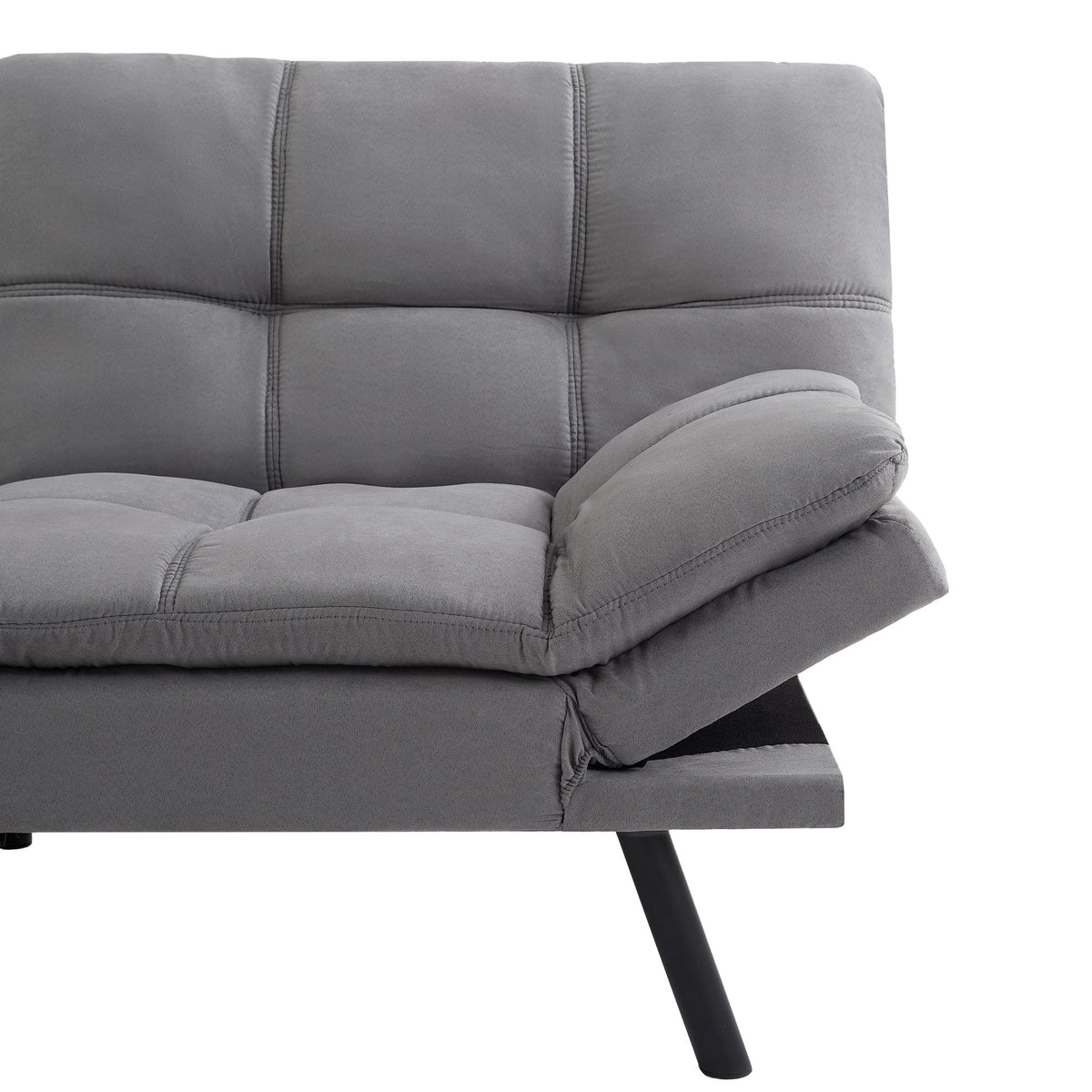 Mainstays Memory Foam Futon with 72",Black