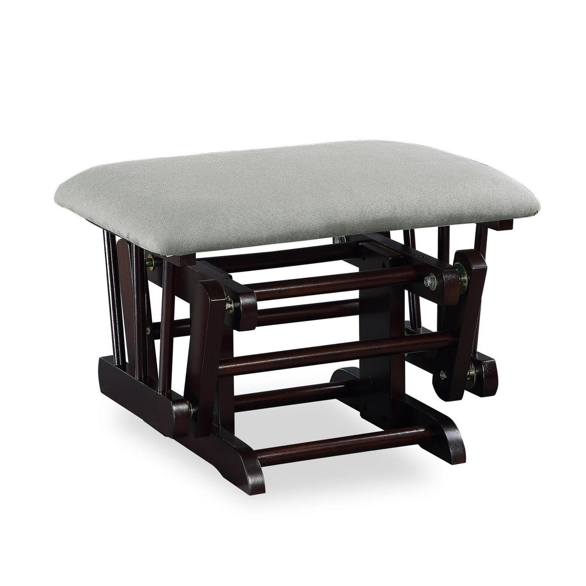 Baby Relax Huntington Glider Rocker. Gray and Espresso