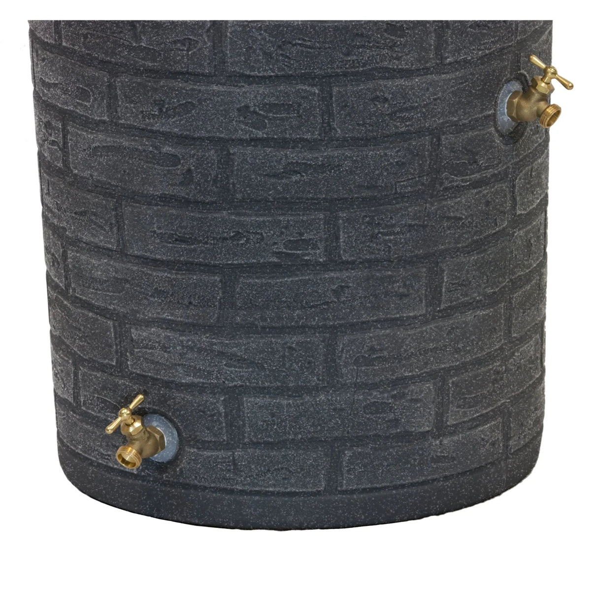 Good Ideas IMP-D50-DAR Impressions Downton Rain Saver Rain Barrel, 50 Gallon, Dark Granite