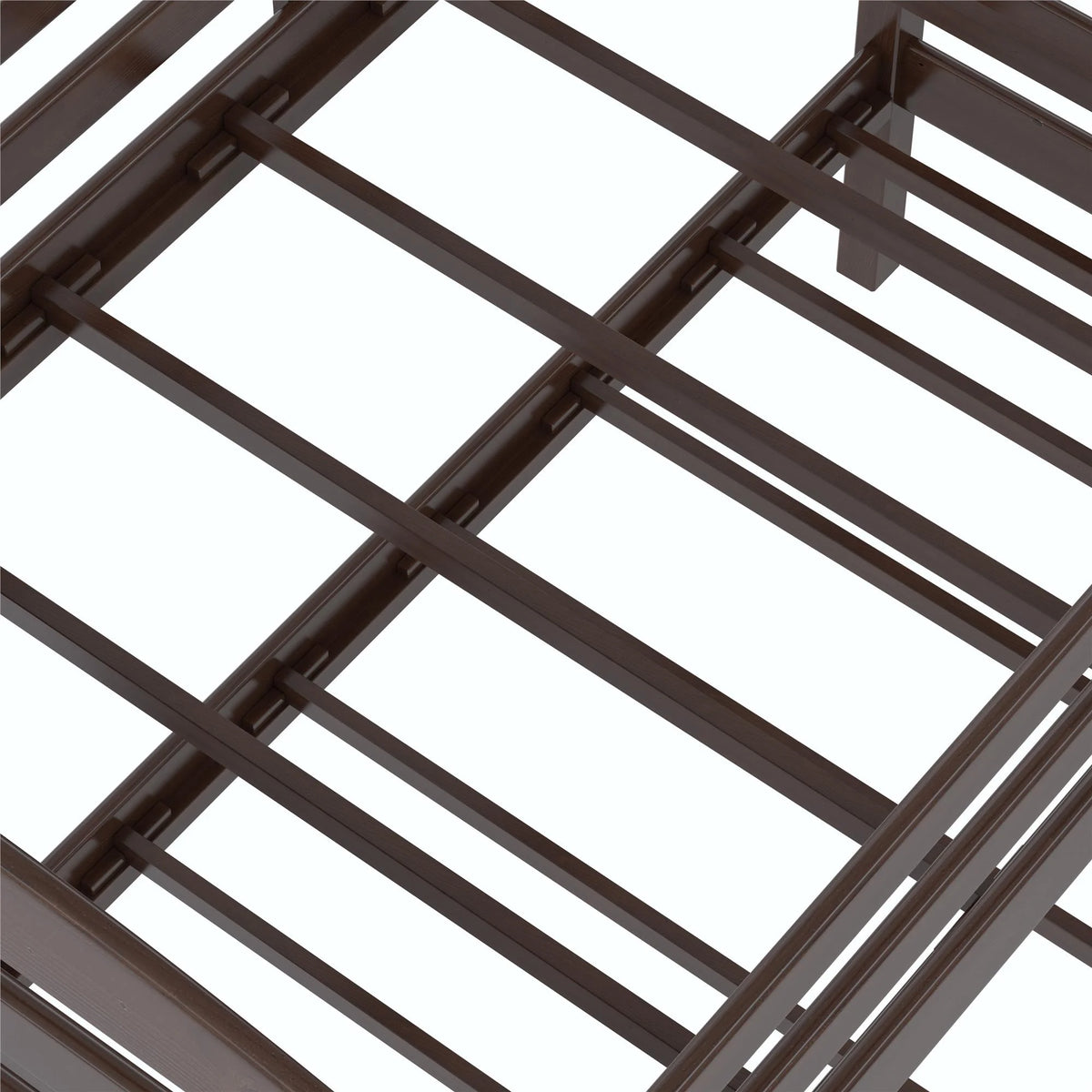 Better Homes & Gardens Leighton Solid Wood Twin-over-Twin Convertible Bunk Bed, Vanilla