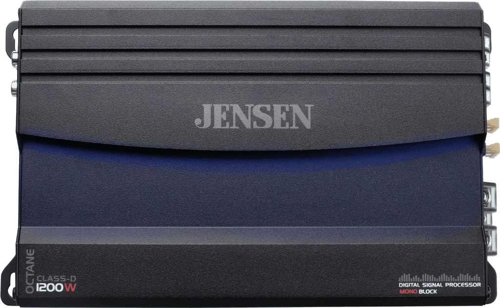 JENSEN XDA91RB Class-D Mono Amplifier with 240 Watts x 1 RMS,1200 Watts Peak Power