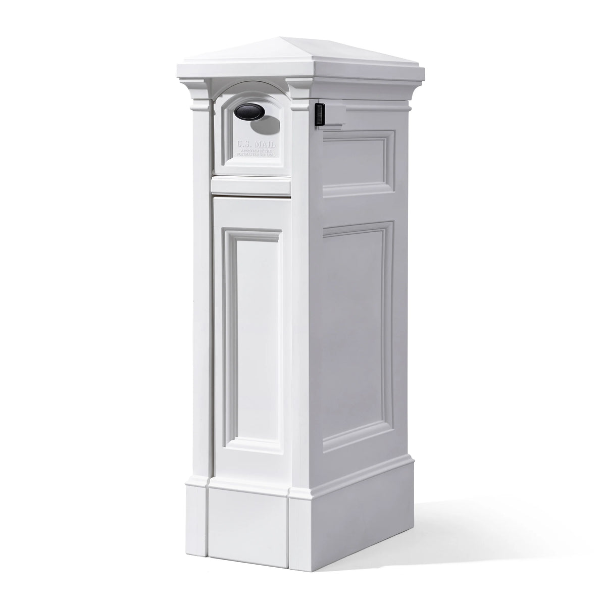 Step2 Atherton Reserve White Lockable Package Storage Mailbox, Plastic