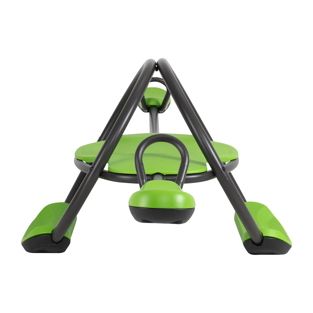 Lifetime Kid's Oval Metal Teeter Totter Seesaw, Lime Green (90993)