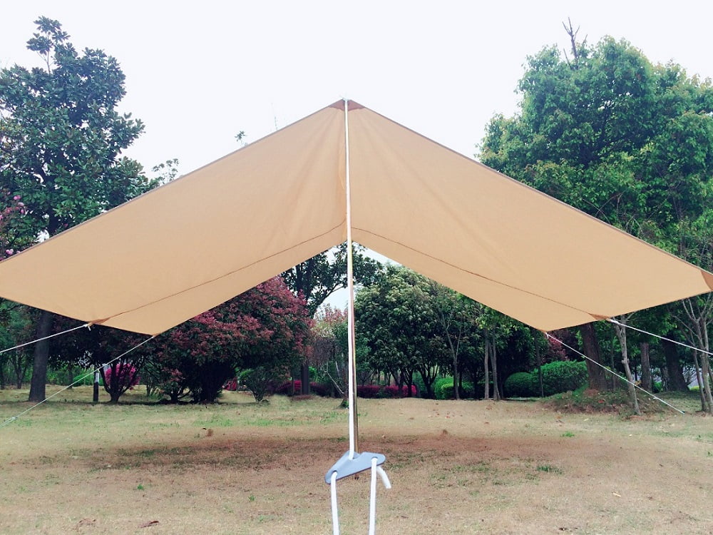 Waterproof Cotton Canvas Awning The Vestibule for Camping Tent Outdoor Shelter Tent