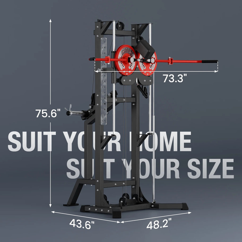 Syedee Stretch Machine, Full Body Stretching Equipment for Flexibility Training, Adjustable Leg Stretcher Machine, Lower Back Stretcher, Flexibility Trainer for Home Gym, Improve Mobility & Posture