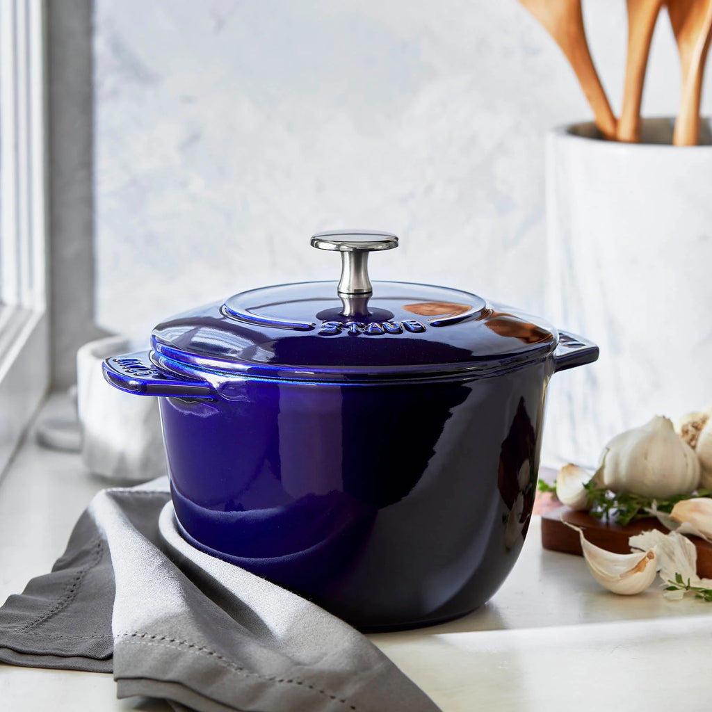 Staub Cast Iron 1.5-qt Petite French Oven - Grenadine