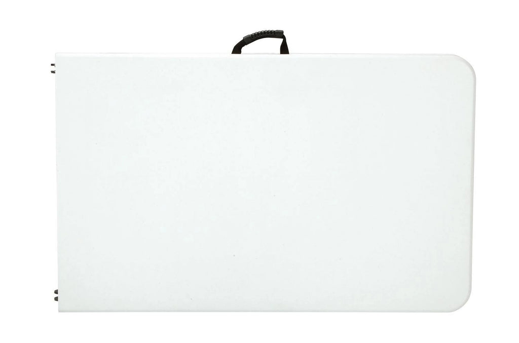 Cosco 8 Foot Centerfold Folding Table, White