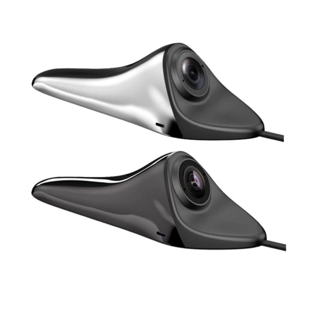 PDZGZ Left and Right Blind spot Side View Backup Camera System for Car with Monitor, Black, 6.25"