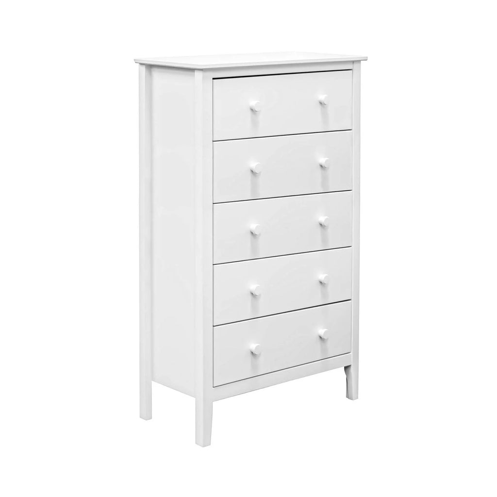 Adeptus Solid Wood Easy Pieces 4 Drawer Chest of Drawers - White