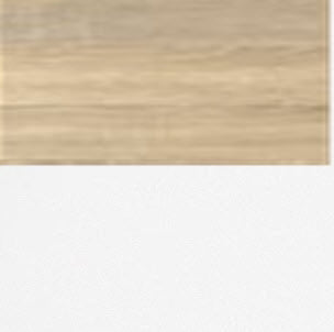 Tvilum Loft 8 Drawer Double Dresser, White Woodgrain